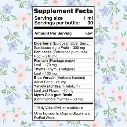 Botanisches Lymphdrainage-Elixier