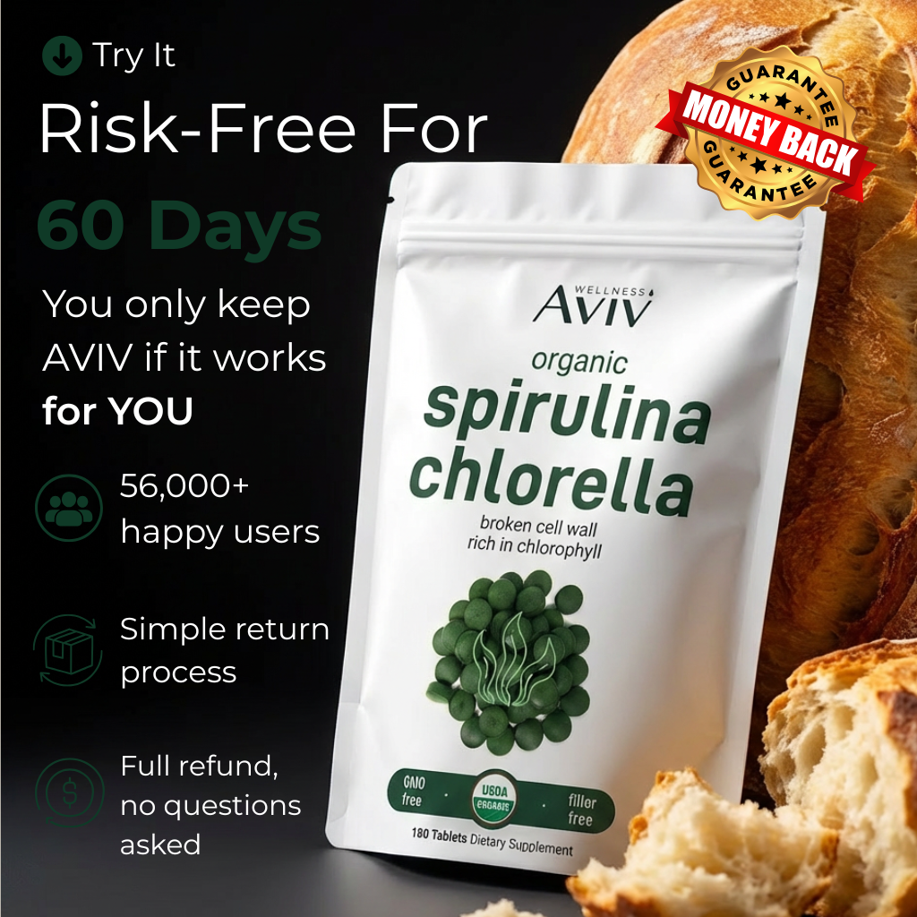 Hochwirksame Formel – Spirulina-Tabletten zur Zellreinigung von AVIV™